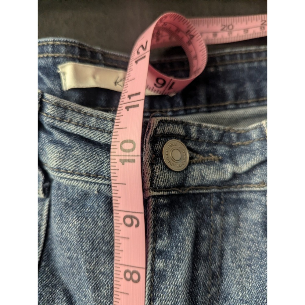 KanCan Jeans Womens 29 Blue Cargo Pants Medium‎ Wash High Rise Y2K Denim - Picture 12 of 13